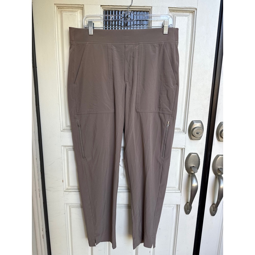 Athleta Women's Brown Jogger Pants Cargo Pockets Athleisure Casual‎ Size 12